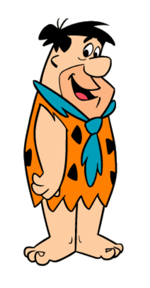 Fred Flintstone — official character art (via Wikipedia).