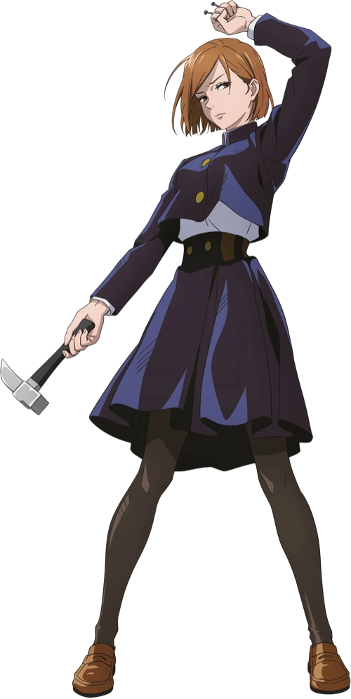 Nobara Kugisaki — official character art (via Jujutsu Kaisen Wiki).