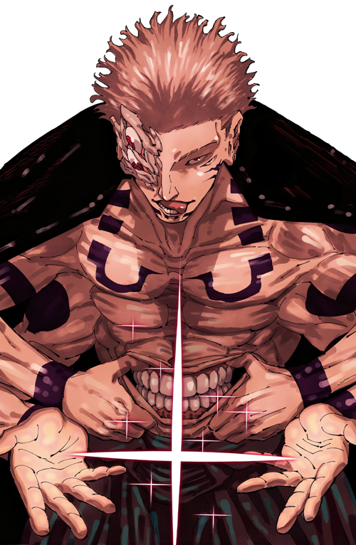 Ryomen Sukuna — official character art (via Jujutsu Kaisen Wiki).