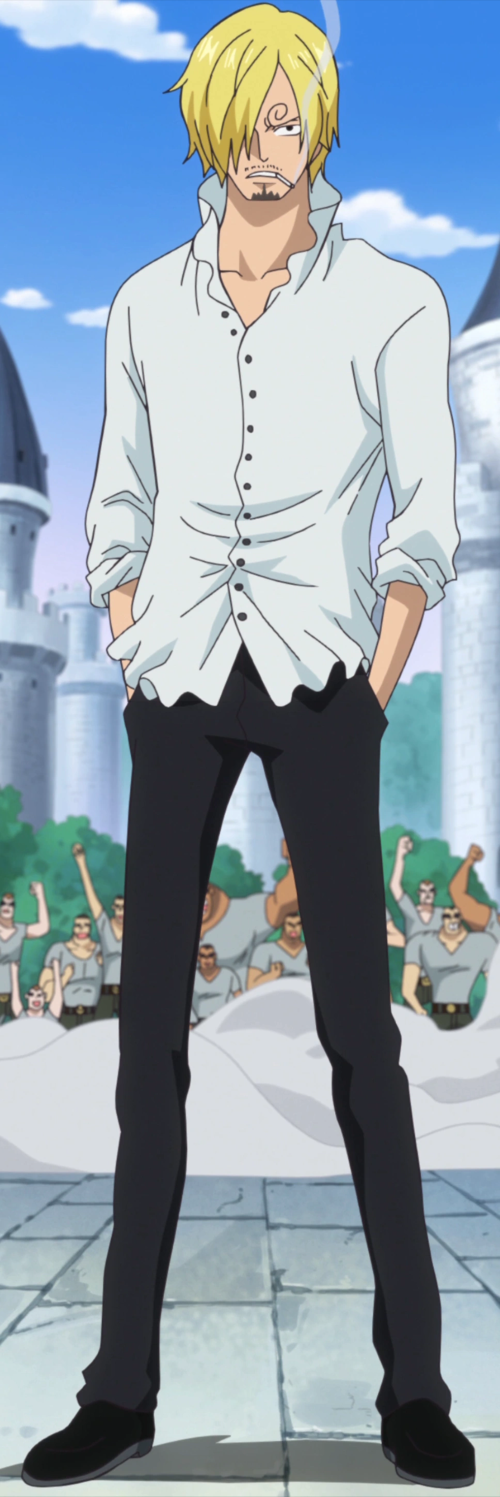 Sanji — official character art (via One Piece Wiki).