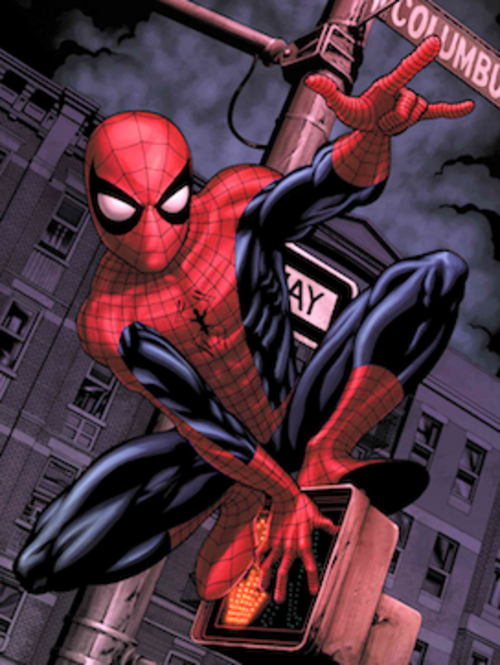 Spider-Man — official character art (via Wikipedia).