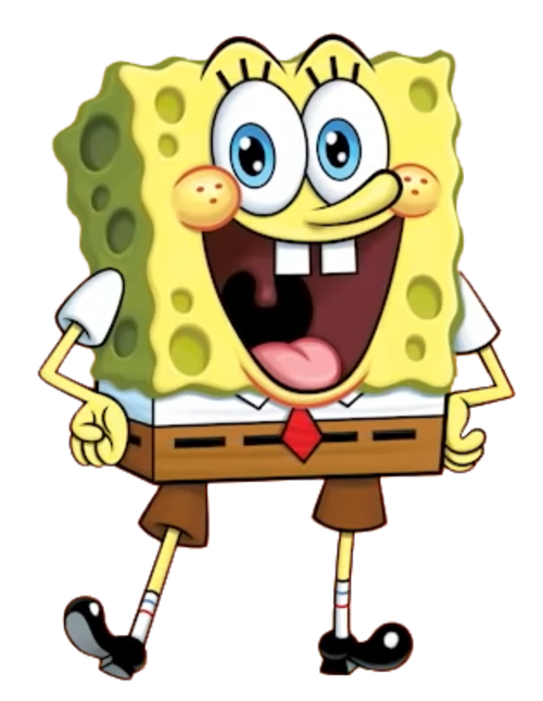 SpongeBob SquarePants — official character art (via Wikipedia).