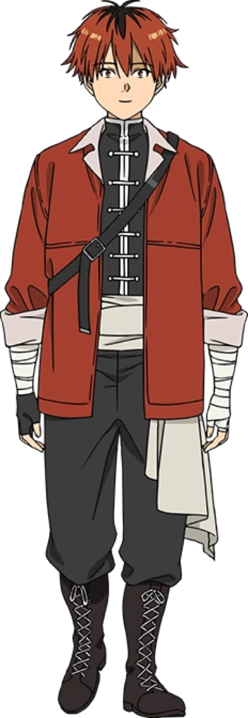 Stark — official character art (via Frieren Wiki).