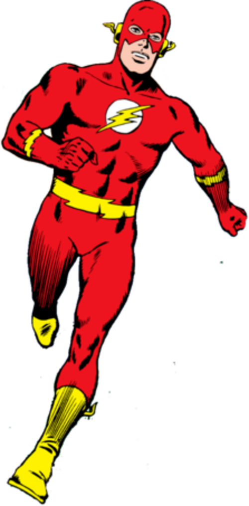 The Flash — official character art (via Wikipedia).